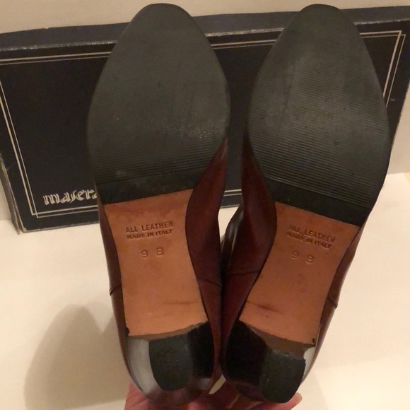 Maserati Italian Leather boots 9 - Picture 4 of 8